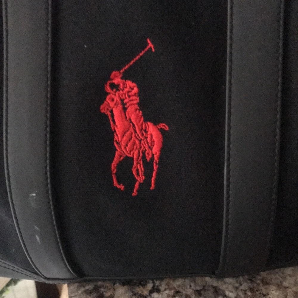 Ralph Lauren black tote bag